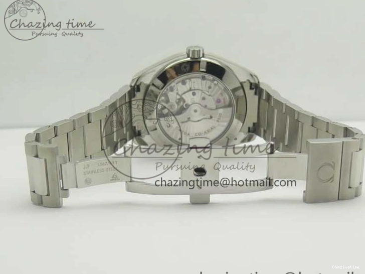 0202 Aqua Terra 150M SS VSF 1:1 Best Edition Blue Wave Textured Dial YG Hand on SS Bracelet A8500 Super Clone Sporty 8026